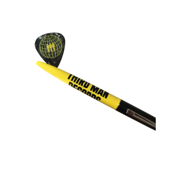 Third Man Records Jack White Stripe PAIN Book, Card, Pen, Guitar Pick, Sticker - Picture 7 of 10